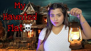 My Flat is Haunted ☠️ | Real life haunted experience| HORROR story RIA