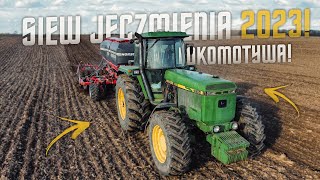 SIEW JĘCZMIENIA 2023! w GPH Brocki ☆ LOKOMOTYWA w Akcji! ☆ John Deere 4955 & Horsch Focus 4TD ☆ AW ™