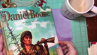 Junk journal supplies ESTATE SALE HAUL| vintage jewelry | books| Jabberin with Jen!