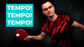 Tempo machen - Das richtige Tempo beim Tischtennis