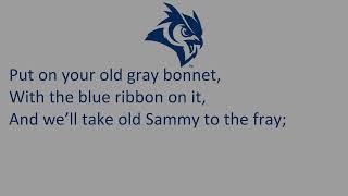 Rice University's Secondary Fight Song, "The Old Gray Bonnet"