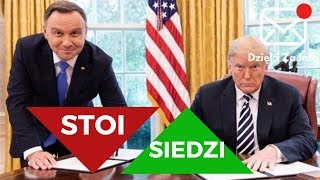 DLACZEGO DUDA STAŁ PODPISUJĄC DEKLARACJĘ Z TRUMPEM?