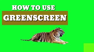 HOW TO USE GREEN SCREEN ] paano gamitin ang green screen ] chromakey