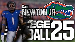 Starting the CAREER of CAM NEWTON JR! | CFB 25 HB Road to Glory #1