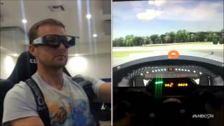 Eye-Tracking in an IndyCar at Barber Motorsports Park