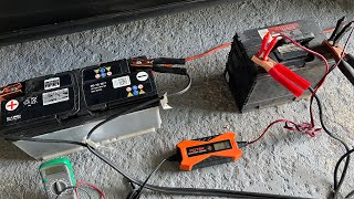 How to CHARGE a Dead AGM Car Battery