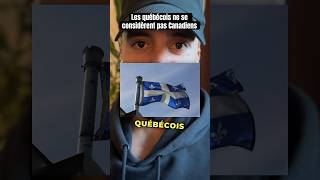 LES QUEBECOIS NE SE CONSIDÈRENT PAS CANADIEN