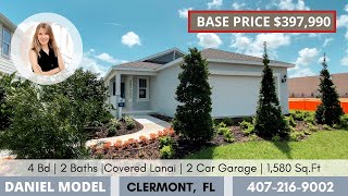 NEW CONSTRUCTION HOMES IN CLERMONT, FLORIDA | PULTE HOMES | DANIEL MODEL | ORLANDO HOMES