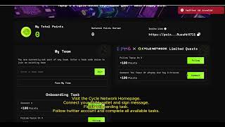 CycleNetwork Airdrop