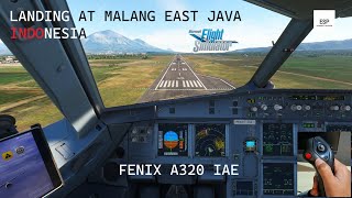 RTX3050 MSFS LANDING AT MALANG EAST JAVA INDONESIA | Microsoft Flight Simulator