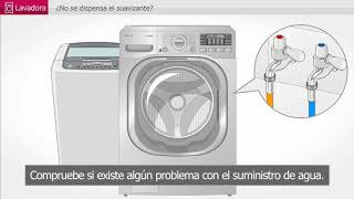 Soporte LG España - No dispensa suavizante la Lavadora LG