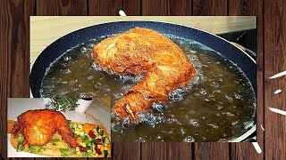 crunchy  crispy fried chicken {lee daves }