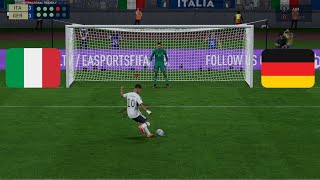 FIFA 23 - ITALY VS GERMANY | PENALTY SHOOTOUT | GAMEPLAY PC #worldcup #football