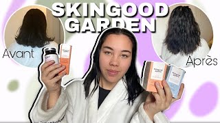 COMPLÉMENTS ALIMENTAIRES SKINGOOD GARDEN POUR LA POUSSE DES CHEVEUX (je teste) ET J’ADORE !