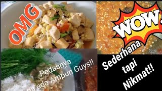 Cara masak tahu toge Rasa Mewah ll Sambel yg Pedasnya Menyakiti Jiwa!!