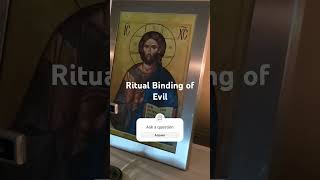 Esoteric Christianity - Ritual Binding #gnosticchristianity #exorcism #christopagan #shorts #witch