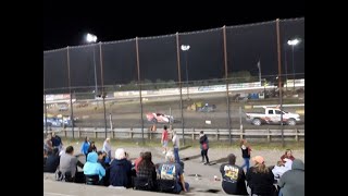 JR Fulper captures his first Modified Feature at New Egypt Speedway.