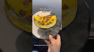 Kahvaltıya Omlet Yapıyoruz ✨ #omlet #kahvaltı #kahvaltılıktarifler #kahvaltısunumu #yemek #vlog