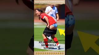 KEJADIAN UNIK SEPAKBOLA WANITA,#shorts #sepakbola