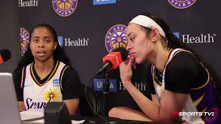 Los Angeles Sparks Jordin Canada Post-Game Interview #lasparks #wnba #jordincanada