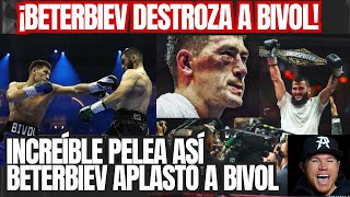 ARTUR BETERBIEV vs BIVOL| ¿ROBO? SI HABRA REVANCHA| AQUI el RESUMEN de la PELEA COMPLETO|