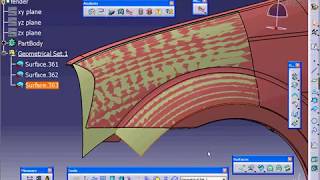 آموزش رایگان محیط Degitized Shape Editor در کتیا - کدافزار