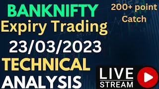 200+ Points Catch Live Trading 23 March 2023 | Trading Setup For Banknifty 23 March 2023 | Hindi