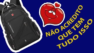 Mochila SWISSGEAR tem tudo isso?