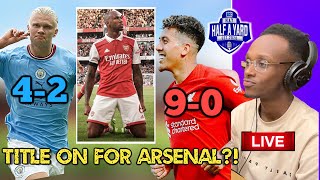 Liverpool DESTROY B’mouth 9-0! Man City 4-2 C.Palace & Arsenal TITLE hope ALIVE! | Hit 'n Hope Ep7