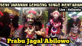 Jagal Abilowo Ratu Jaranan Gembong Singo Mentaram live Kaliwatu Tegaldlimo