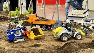 Intermodellbau Dortmund 2023 🚧 Bobcat, Kramer 8155 Radlader, Fendt, Siebanlage