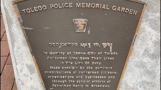 'Toledo Police Memorial Garden', Toledo/ OH - by TributeCopCar.de (9/2023)