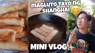 Mini Vlog | Tara samahan nyoko magluto ng shanghai ❤️