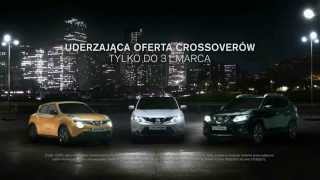 Reklama Nissan 2015 Crossovery: Qashqai, Juke, X-trail