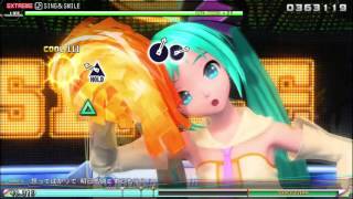 [初音ミク Project Diva Future Tone] SING&SMILE Extreme - 90 82%