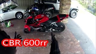 My 1st Sportbike Ride [Honda CBR 600rr]