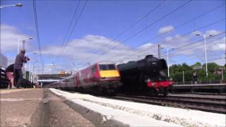 Class A3 60103 Flying Scotsman at Huntingdon 24/06/17 and 01/07/17