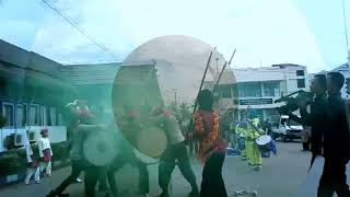 SUPM PONTIANAK || DRUM BAND MTs. Al-Ma'arif NU penampilan pernikahan di gedung SUPM Pontianak 2024