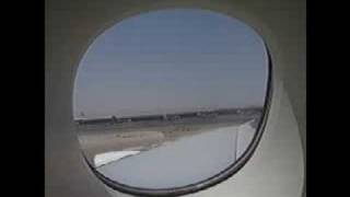 Emirates A380 Inaugural Flight To JFK (Takeoff Video)