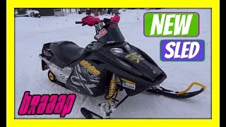 First Snowmobile | 2004 Skidoo MXZX 600 HO Rev