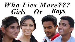 Who Lies More? Girls or Boys