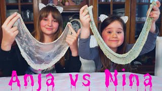 Anja i Nina Slime Challenge kod Bake