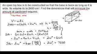 15-16 E Optimization Box Example