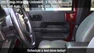 2007 Jeep Wrangler Unlimited UNLIMITED SAHARA - for sale in