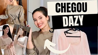 Comprei VESTIDOS - Tentando me adaptar e usar vestidos - Provando vestido da SHEIN