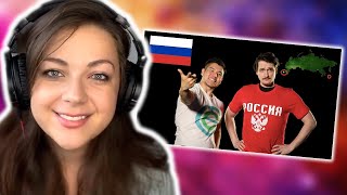 AMERICAN 🇺🇸 SINGER & ACTRESS REACTS TO GEOGRAPHY NOW! RUSSIA 🌏🇷🇺