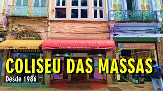 Tradicional Rodízio de Massas do Centro do Rio Coliseu das Massas existe desde 1986