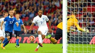 England 2 Estonia 0 2015 Euro 2016 Qualifiers | Walcott and Sterling score goals | Ross Barkley MOTM