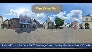 Virtual Tour Video of 1st Floor, 76-78 Parsonage Street Dursley, Gloucs, GL11 4AA