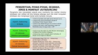 Pengertian, Pihak-pihak, Jenis, Sejarah & Manfaat Outsourcing